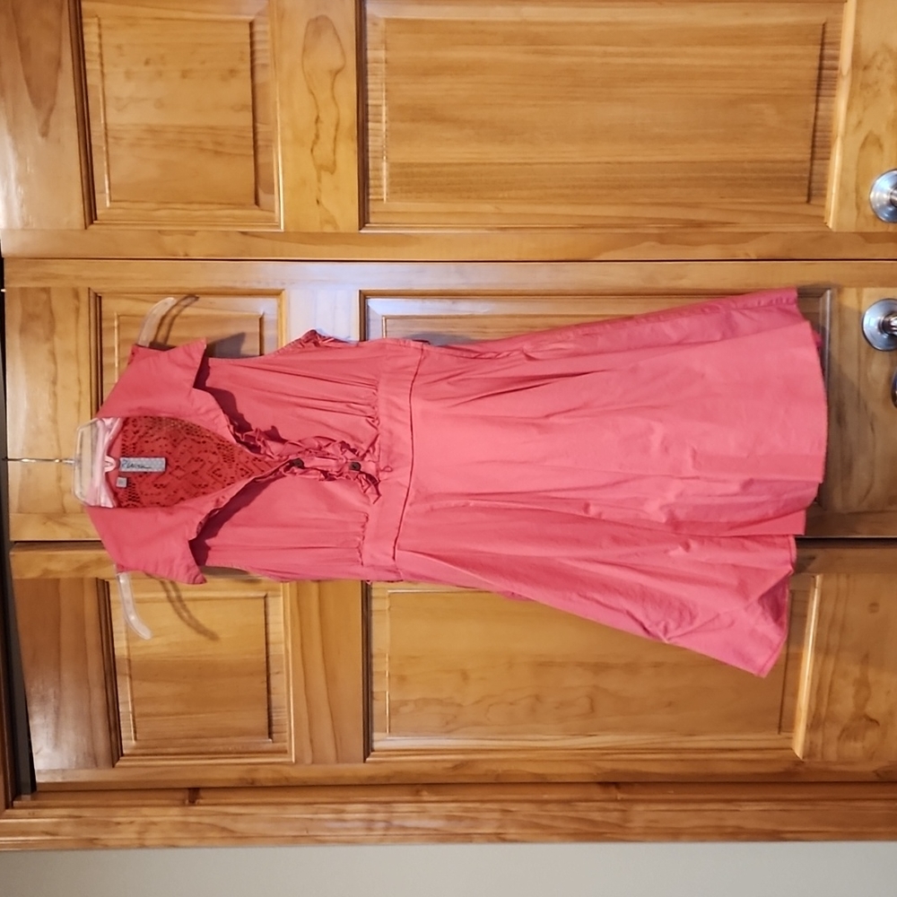 Pink dress by Rwish size med